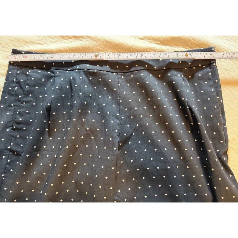 Nike Womens Dri Fit Golf Pants Size 14 Black/White Polka Dots Slim NWT - Picture 5 of 14